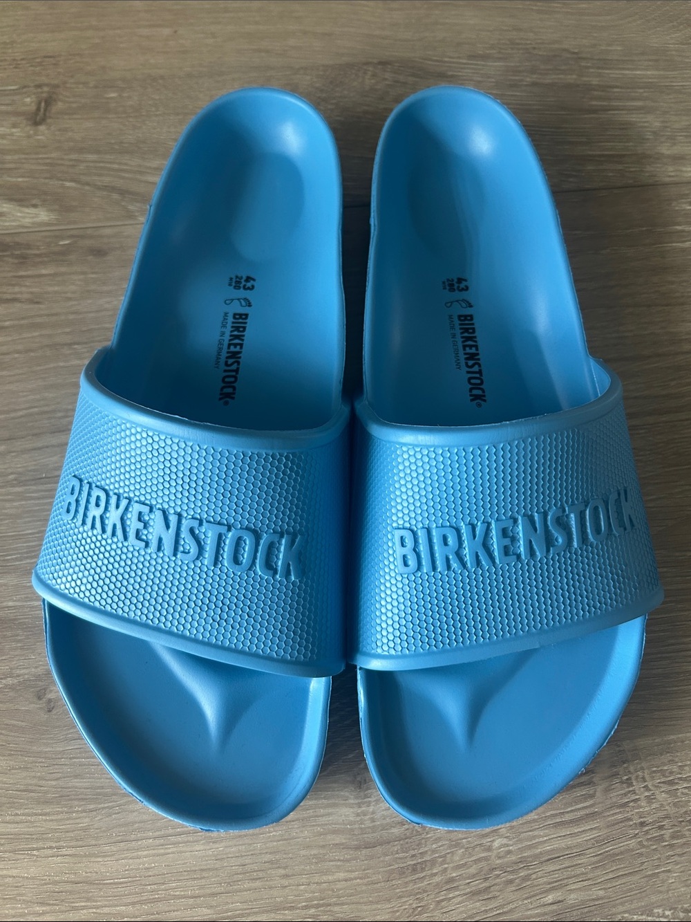 Birkenstock Barbados Eva Sandals, New no Tag, Size 10, Color Blue.
